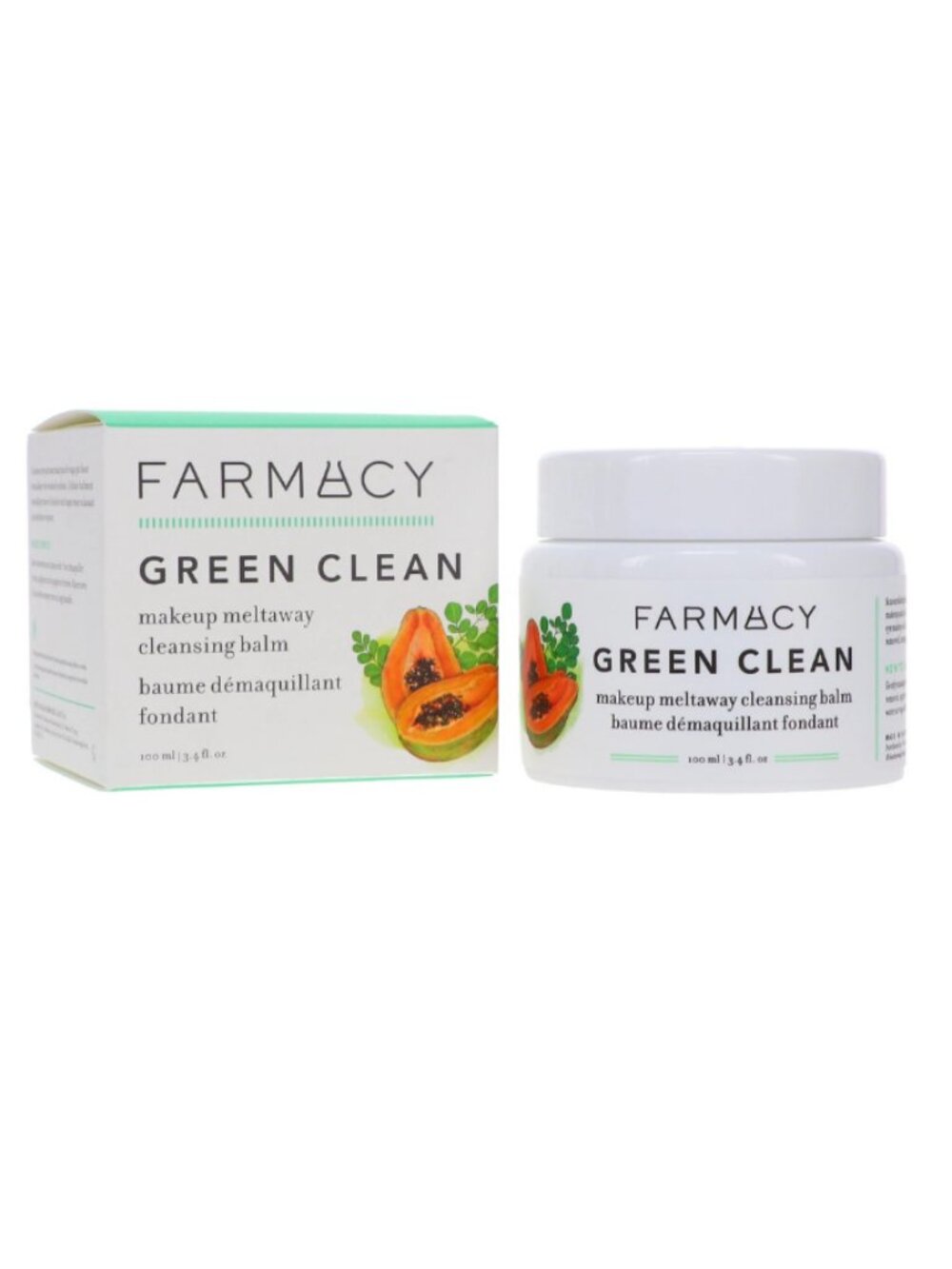 Farmacy Green Clean Cleansing Balm 3.4 oz Makeup Remover NEW SEALED